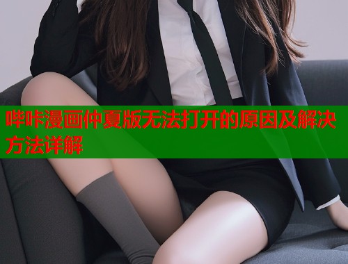 哔咔漫画仲夏版无法打开的原因及解决方法详解