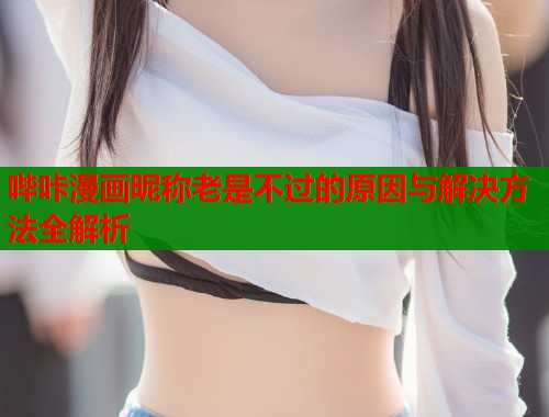 哔咔漫画昵称老是不过的原因与解决方法全解析